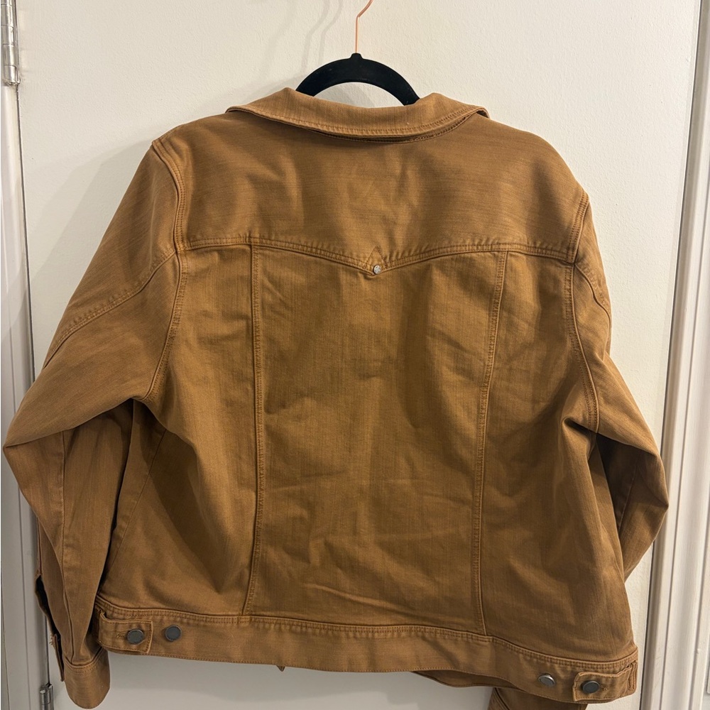 Liverpool Tan Jean Jacket - Picture 7 of 7